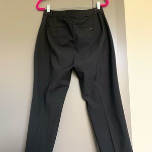 Straight fit black pants